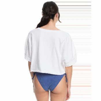 Roxy I WILL MISS YOU T-SHIRT IN BRIGHT WHITE