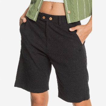 Roxy IF YOU STAY - BERMUDA SHORTS FOR WOMEN BLACK
