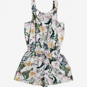 RoxyIN THE MOUNTAIN - STRAPPY PLAYSUIT FOR GIRLS 4-16 WHITE