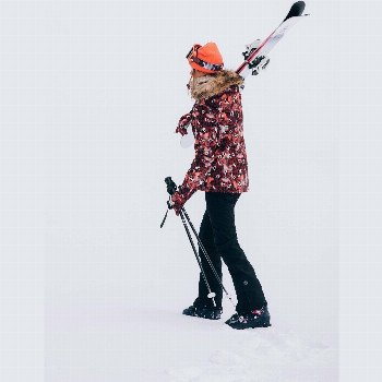 Roxy JETTY - SNOWBOARD/SKI GLOVES FOR WOMEN RED