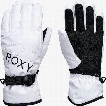 RoxyJETTY - SNOWBOARD/SKI GLOVES FOR WOMEN WHITE