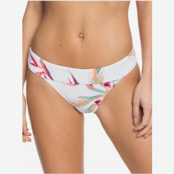 Roxy LAHAINA BAY - MODERATE BIKINI BOTTOMS FOR WOMEN WHITE