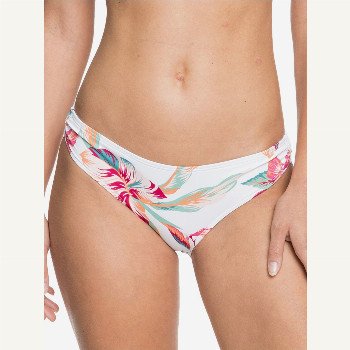 Roxy LAHAINA BAY - REGULAR BIKINI BOTTOMS FOR WOMEN WHITE