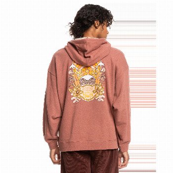 Roxy LIGHTS OUT HOODIE IN CEDAR WOOD