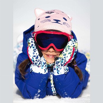RoxyLOOLA 2.0 - SNOWBOARD/SKI GOGGLES FOR GIRLS WHITE