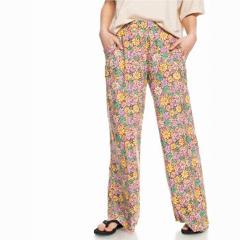 Roxy MIDNIGHT AVENUE TROUSERS - ROOTBEER