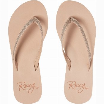 RoxyNAPILI II FLIP FLOPS - TAN