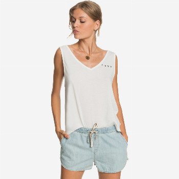 Roxy NEED A WAVE - VEST TOP FOR WOMEN WHITE