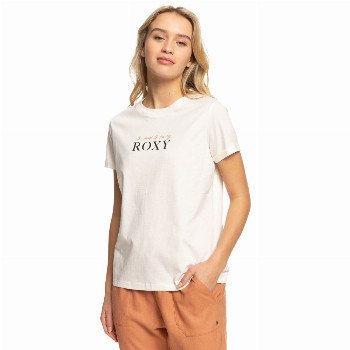 Roxy NOON OCEAN T-SHIRT (2023) - SNOW WHITE