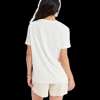 Roxy OCEANREGULAR CORPO T-SHIRT IN EGRET