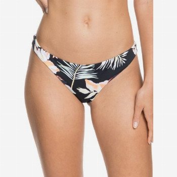 Roxy PRINTED BEACH CLASSICS - MINI BIKINI BOTTOMS FOR WOMEN BLACK
