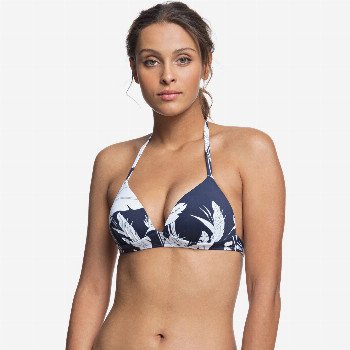 RoxyPRINTED BEACH CLASSICS - MOULDED TRIANGLE BIKINI TOP FOR WOMEN BLUE