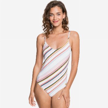 RoxyPRINTED BEACH CLASSICS - ONE-PIECE SWIMSUIT FOR WOMEN WHITE