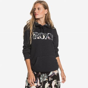 Roxy RIGHT ON TIME - HOODIE FOR WOMEN BLACK