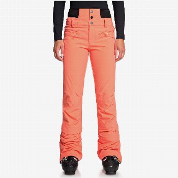 RoxyRISING HIGH - WAIST SNOW PANTS FOR WOMEN PINK