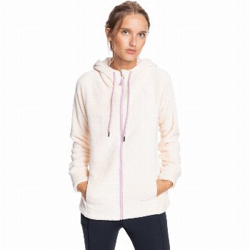 Roxy SAMBA MAMBO FLEECE JACKET - TAPIOCA