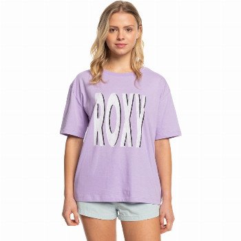 Roxy SAND UNDER THE SKY T-SHIRT - PURPLE ROSE