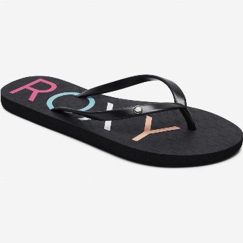 RoxySANDY - FLIP-FLOPS FOR WOMEN BLACK