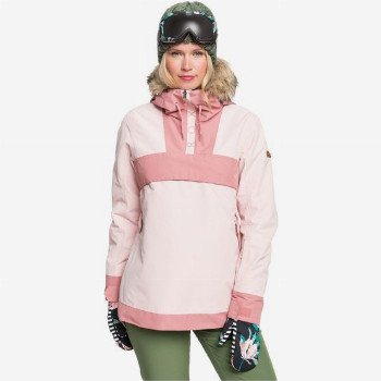Roxy SHELTER - SNOW JACKET FOR WOMEN PINK