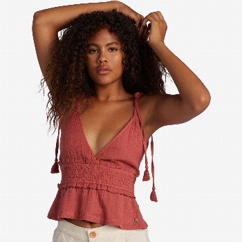RoxySIMPLE BLOSSOM - VEST TOP FOR WOMEN PINK