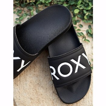 Roxy SLIPPY - SANDALS FOR WOMEN BLACK
