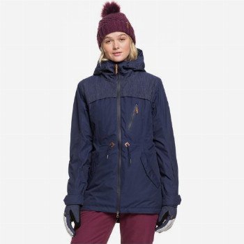 Roxy STATED - SNOW JACKET FOR WOMEN BLUE