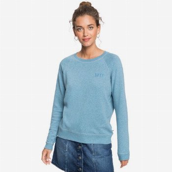 Roxy STAY TOGETHER - SWEATSHIRT FOR WOMEN BLUE