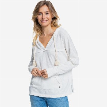 Roxy SUNRISE SURF - HOODIE FOR WOMEN WHITE