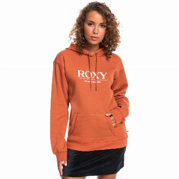 Roxy SURF STOKED BRUSHED HOODY - BAKED CLAY