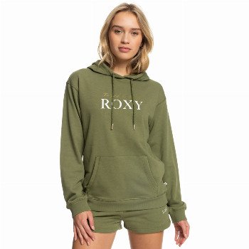 Roxy SURF STOKED TERRY HOODY - LODEN GREEN