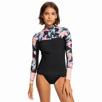 Roxy SWELL SERIES 1MM JACKET - ANTHRACITE PARADISE FOUND