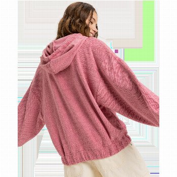Roxy TASTE OF SUN HOODIE IN HEATHER ROSE