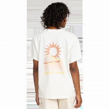 Roxy TO THE SUN T-SHIRT IN EGRET