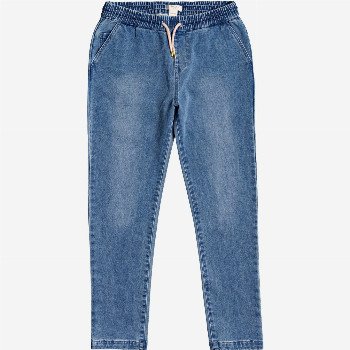 Roxy TRAVELING ALONE - RELAXED FIT JEANS FOR GIRLS 4-16 BLUE