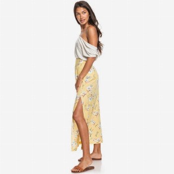 RoxyTROPICAL CHANCER - MAXI SKIRT FOR WOMEN YELLOW