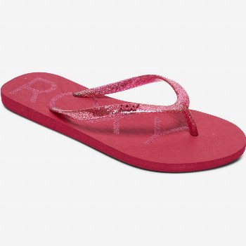 Roxy VIVA SPARKLE - SANDALS FOR WOMEN RED
