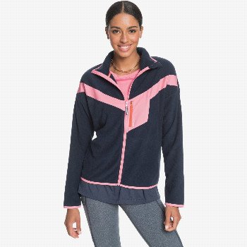 RoxyWALKING ON THE WILD - POLAR FLEECE FOR WOMEN BLUE