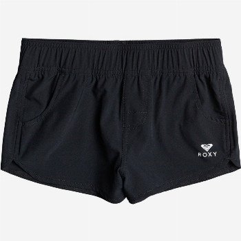 RoxyWAVE 2" - BOARD SHORTS FOR GIRLS 8-16 BLACK