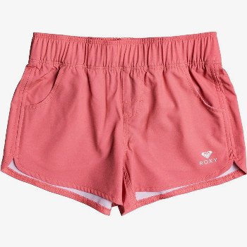 RoxyWAVE 2" - BOARD SHORTS FOR GIRLS 8-16 PINK