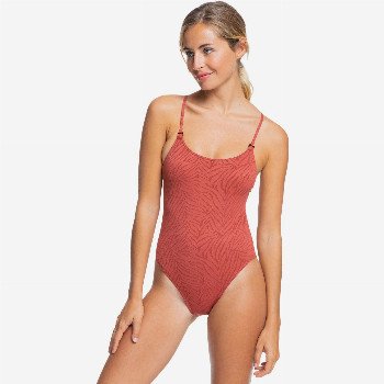 Roxy WILD BABE - ONE-PIECE SWIMSUIT FOR WOMEN PINK