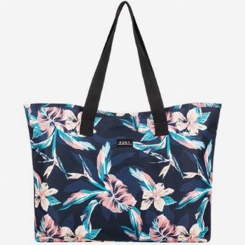 RoxyWILDFLOWER 28L - LARGE TOTE BAG BLACK