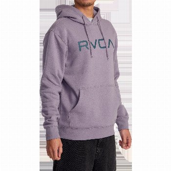 RVCA BIG HOODIE IN GREY RIDGE