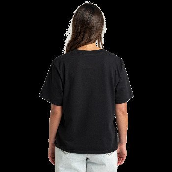 RVCA KEEP GROWNING T-SHIRT IN BLACK