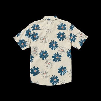 RVCA RESORT SHIRT IN OATMEAL