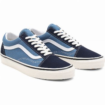 VansANAHEIM FACTORY OLD SKOOL 36 DX SHOES ((ANAHEIM FACTORY) OG NAVY/OG STV NAVY) WOMEN BLUE