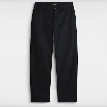 Vans AUTHENTIC CHINO LOOSE TROUSERS, MAN, BLACK, SIZE: 40