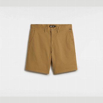 Vans AUTHENTIC CHINO RELAXED SHORTS, MAN, BROWN, SIZE: 40
