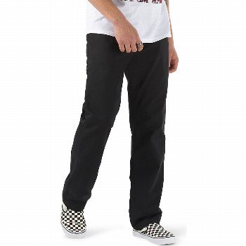 Vans AUTHENTIC CHINO RELAXED TROUSERS (BLACK) MEN BLACK