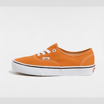 Vans AUTHENTIC SHOES, MAN, ORANGE, SIZE: 9