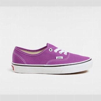 Vans AUTHENTIC SHOES, MAN, PURPLE, SIZE: 8